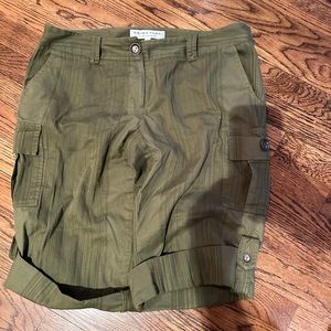 Trina Turk Olive Green Women's Shorts